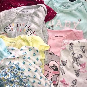 12 piece 9m onesie bundle